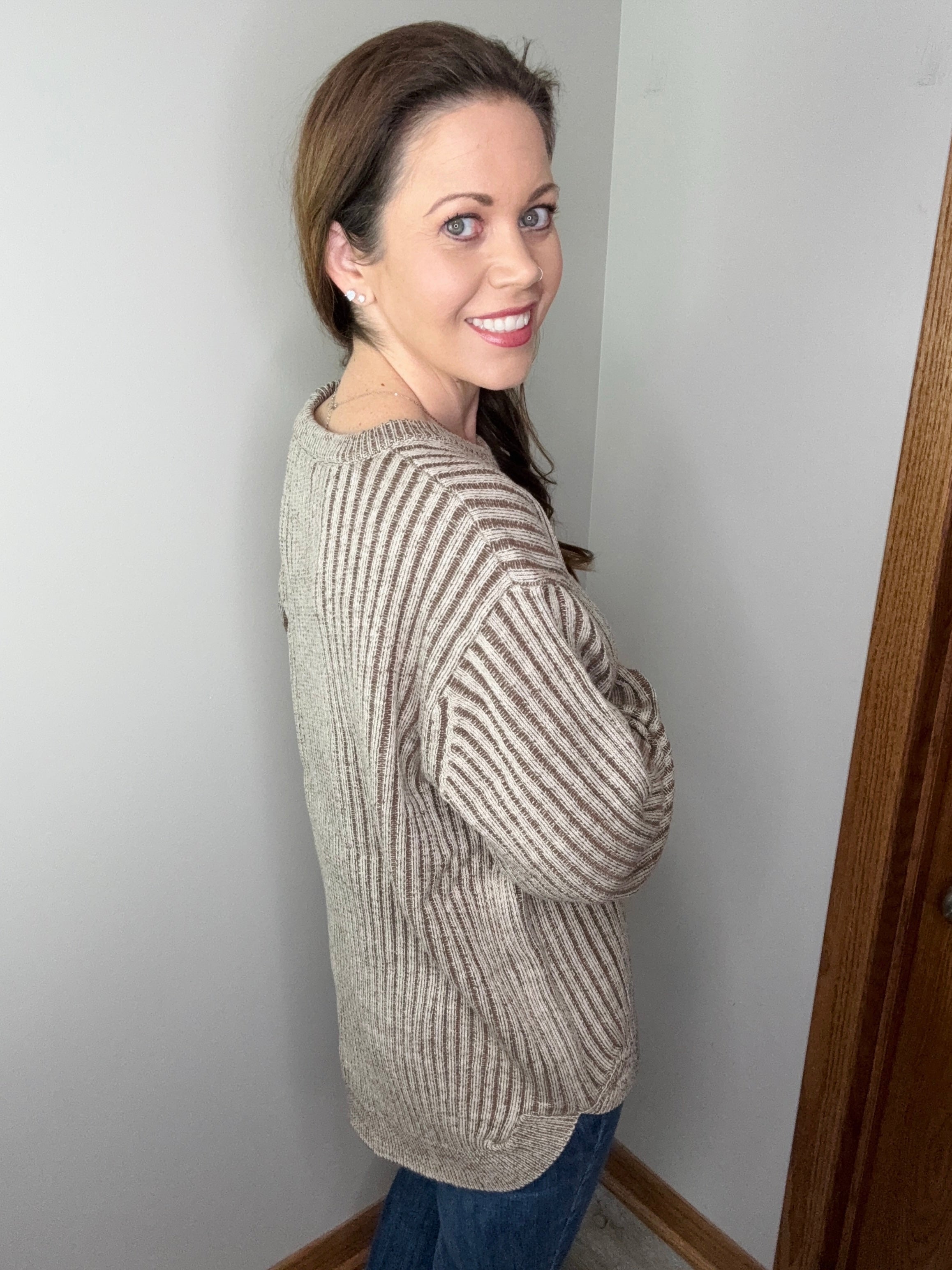 Existence Sweater in Brown