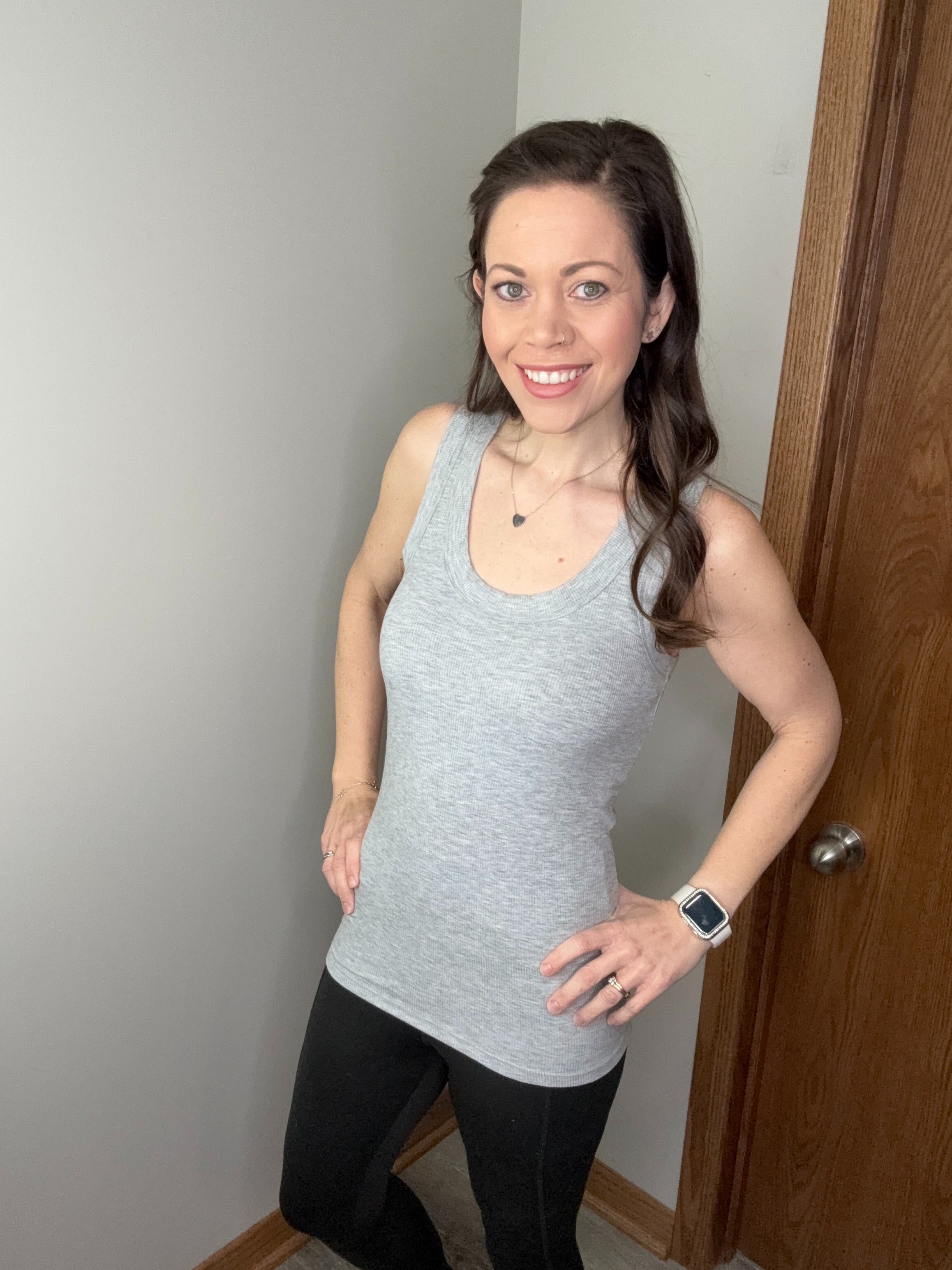 The Perfect Tank - Heather Gray