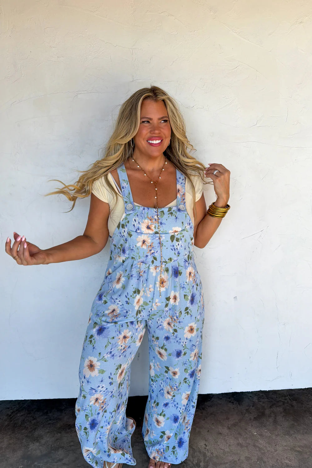 {Pre-Order} Spring Floral Karli Boho Overalls~ 3 Styles