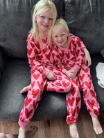 Load image into Gallery viewer, Kids Heart Pajama Set
