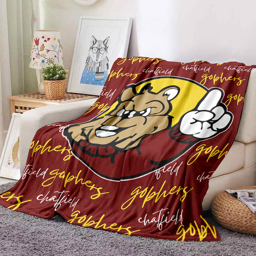 Chatfield Gophers Fleece Blanket