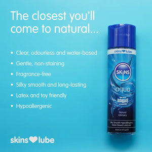 {In Stock} Skins Aqua Water Based Lubricant