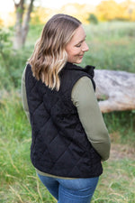 Load image into Gallery viewer, Corduroy Vest - Black
