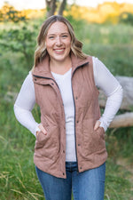 Load image into Gallery viewer, Corduroy Vest - Chestnut
