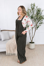 Load image into Gallery viewer, Corduroy Overalls - Olive
