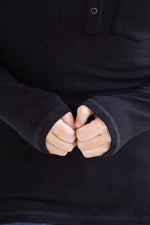 Load image into Gallery viewer, Georgia Long Sleeve Top - Black
