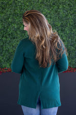 Load image into Gallery viewer, Scarlett Sweater Jacket - Hunter Green
