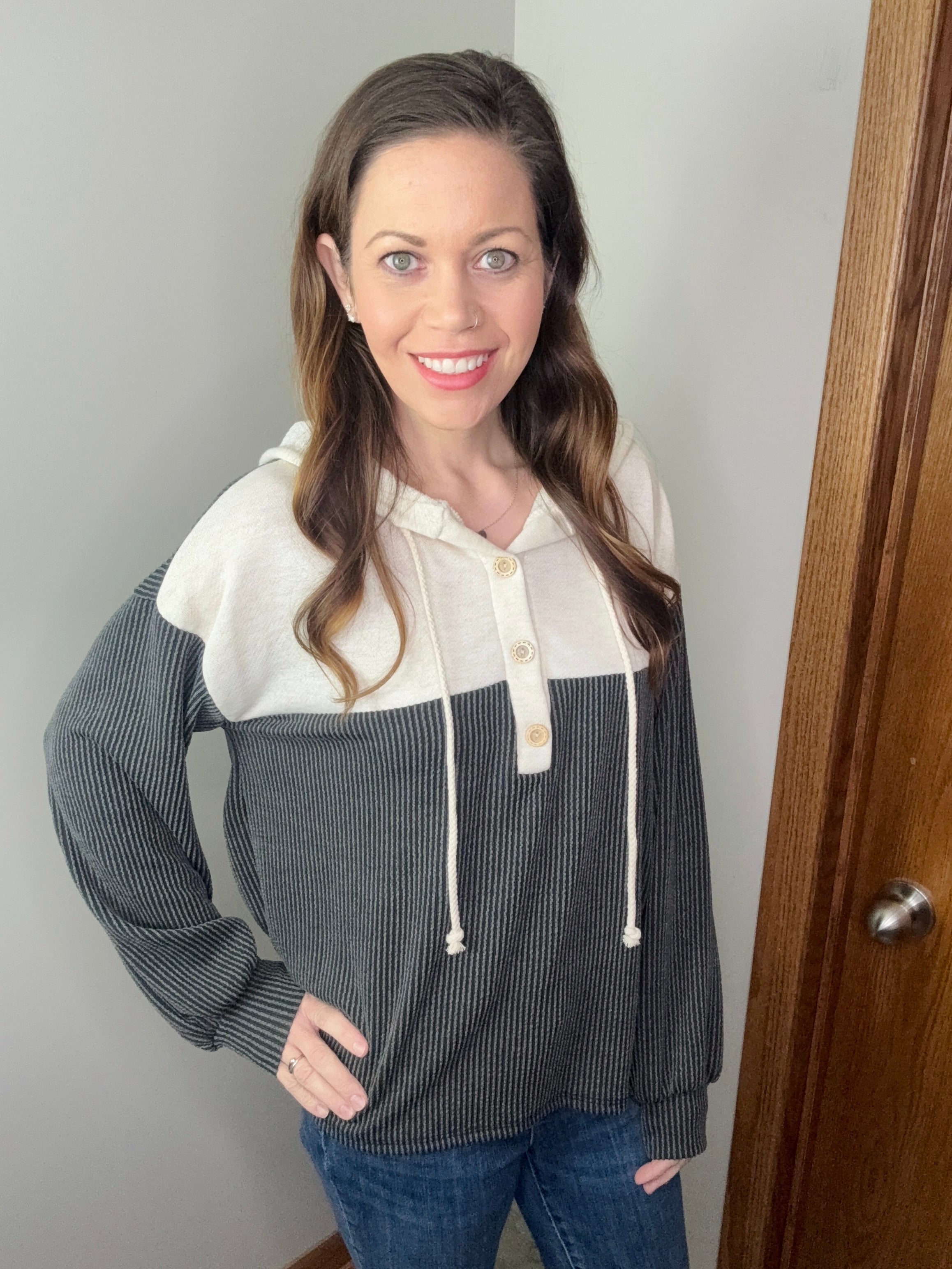 Midnight Coast Colorblock Hoodie