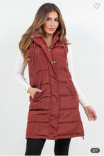 Load image into Gallery viewer, Polar Vest In Brick
