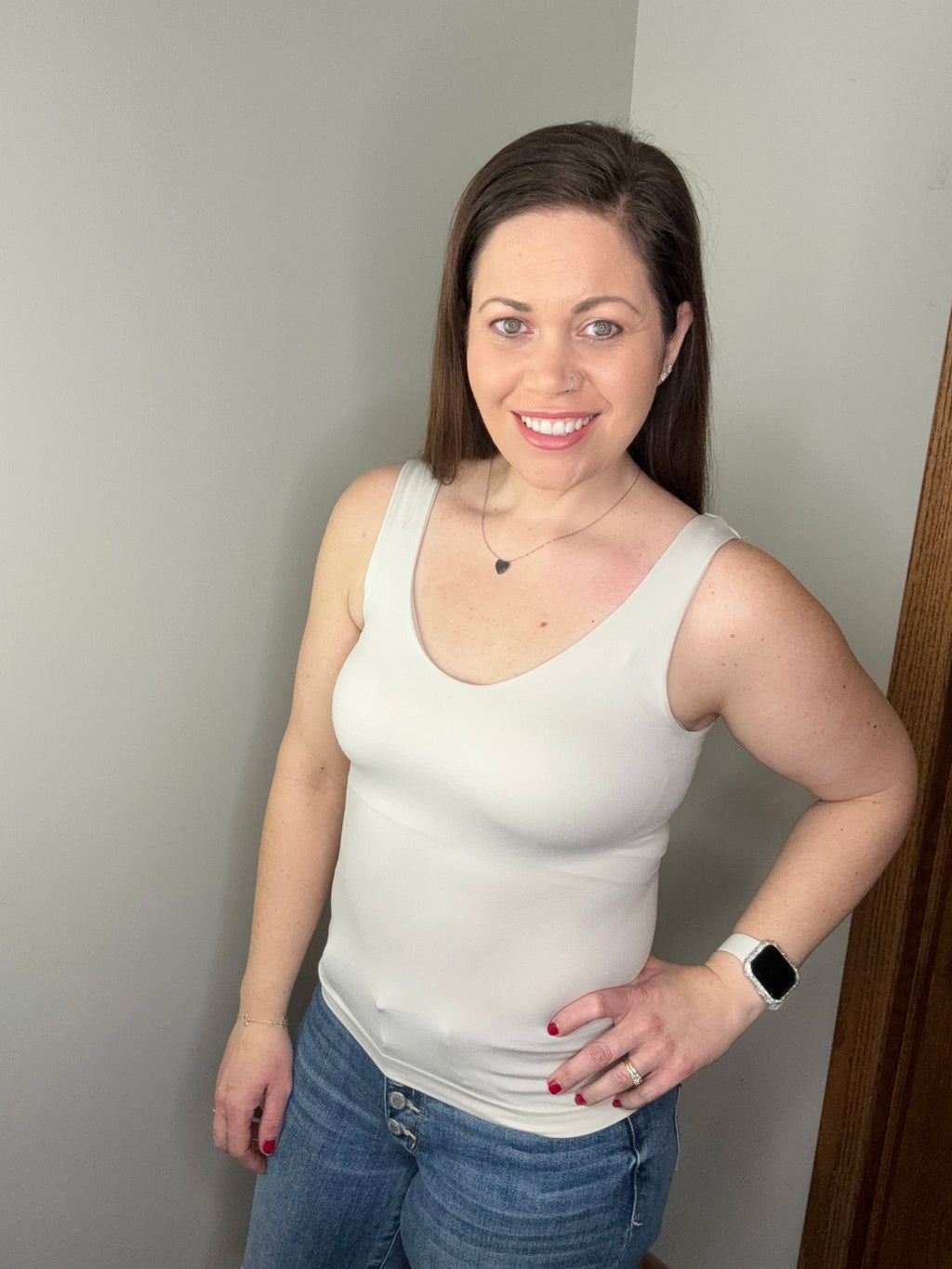 Double Standards Tank In Sand Beige FINAL SALE