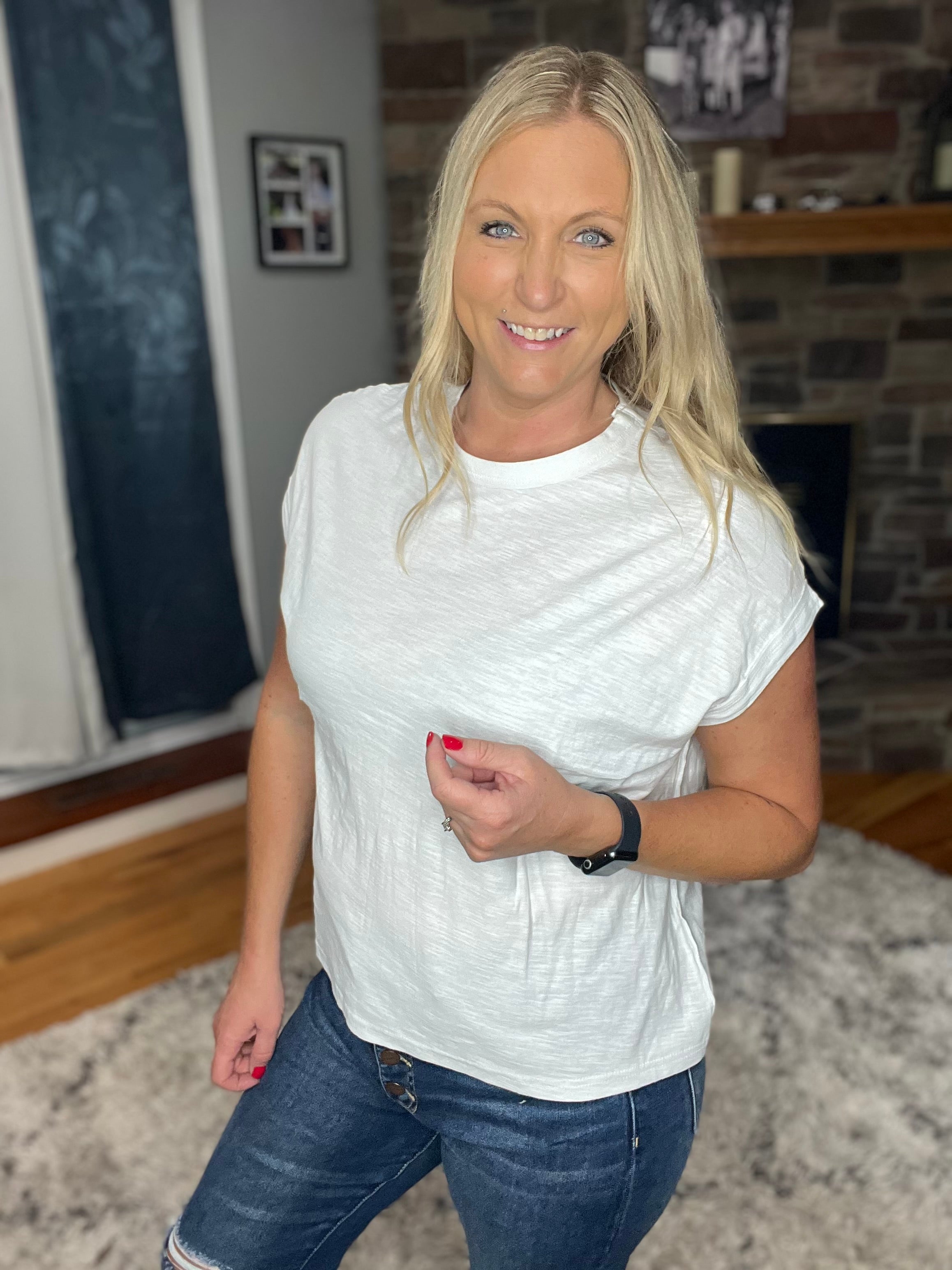 Better Days Tee in White