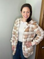 Load image into Gallery viewer, Remember Everything Hooded Plaid
