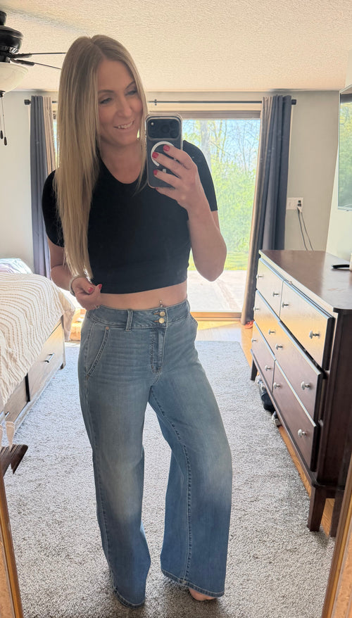 Trouser Style High Waist Judy Blue Jeans
