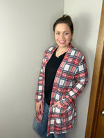 Load image into Gallery viewer, Lola Cardigan in Plaid
