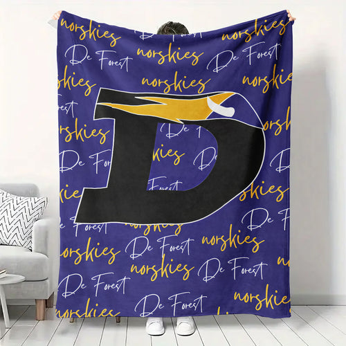 PRE-ORDER DeForest Norskies Fleece Blanket