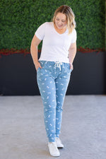 Load image into Gallery viewer, Classic Joggers - Teal Ribbons
