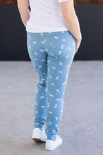 Load image into Gallery viewer, Classic Joggers - Teal Ribbons
