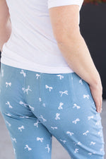 Load image into Gallery viewer, Classic Joggers - Teal Ribbons
