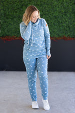 Load image into Gallery viewer, Classic Joggers - Teal Ribbons
