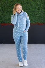 Load image into Gallery viewer, Classic Joggers - Teal Ribbons
