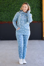 Load image into Gallery viewer, Classic Joggers - Teal Ribbons
