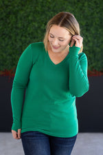 Load image into Gallery viewer, Leah Long Sleeve Top - Green
