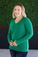 Load image into Gallery viewer, Leah Long Sleeve Top - Green
