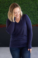Load image into Gallery viewer, Larissa Long Sleeve - Navy
