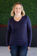 Load image into Gallery viewer, Larissa Long Sleeve - Navy

