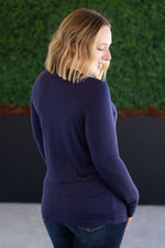 Load image into Gallery viewer, Larissa Long Sleeve - Navy
