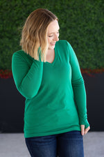 Load image into Gallery viewer, Leah Long Sleeve Top - Green
