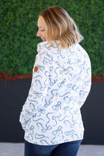 Load image into Gallery viewer, Ashley Hoodie - Green Ribbons
