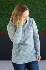 Load image into Gallery viewer, Ashley Hoodie - Olive Checkers
