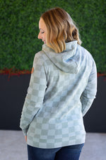Load image into Gallery viewer, Ashley Hoodie - Olive Checkers
