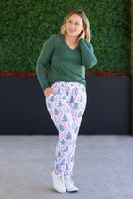 Load image into Gallery viewer, Classic Joggers - Candy Cane Lane
