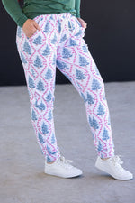 Load image into Gallery viewer, Classic Joggers - Candy Cane Lane
