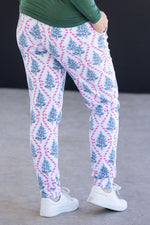 Load image into Gallery viewer, Classic Joggers - Candy Cane Lane

