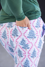 Load image into Gallery viewer, Classic Joggers - Candy Cane Lane
