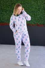 Load image into Gallery viewer, Classic Joggers - Candy Cane Lane
