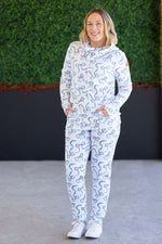 Load image into Gallery viewer, Classic Joggers - Green Ribbons
