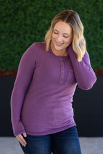 Load image into Gallery viewer, Georgia Long Sleeve Top - Purple
