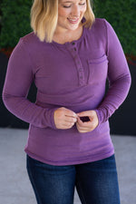 Load image into Gallery viewer, Georgia Long Sleeve Top - Purple
