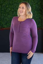 Load image into Gallery viewer, Georgia Long Sleeve Top - Purple
