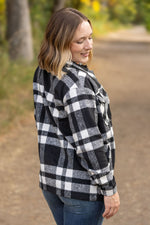 Load image into Gallery viewer, Norah Plaid Shacket - Classic Black and White
