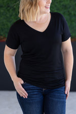 Load image into Gallery viewer, Chloe Cozy Tee - Black
