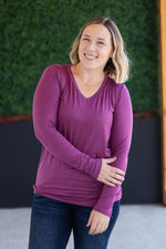 Load image into Gallery viewer, Larissa Long Sleeve - Mulberry
