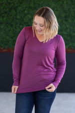 Load image into Gallery viewer, Larissa Long Sleeve - Mulberry

