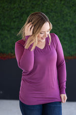 Load image into Gallery viewer, Larissa Long Sleeve - Mulberry

