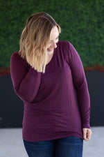 Load image into Gallery viewer, Larissa Long Sleeve - Plum
