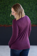 Load image into Gallery viewer, Larissa Long Sleeve - Plum
